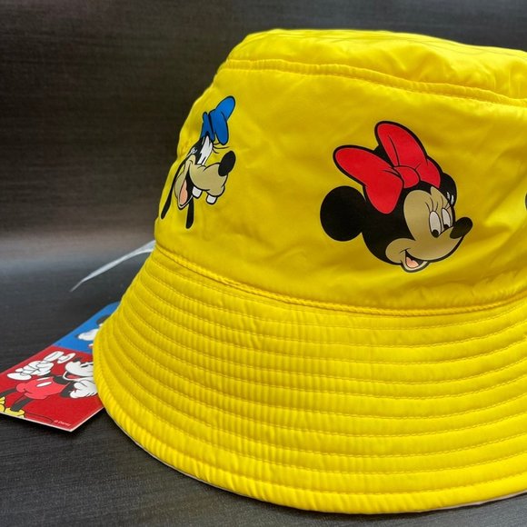 NEW Levi's x Disney Mickey & Friends Reversible Bucket Hat Adult Large - Picture 7 of 12